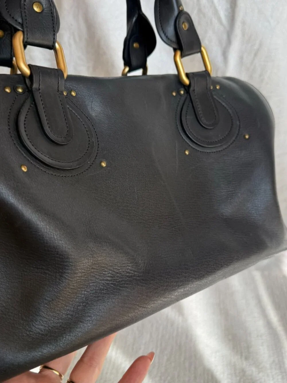 CHLOE Paddington leather satchel